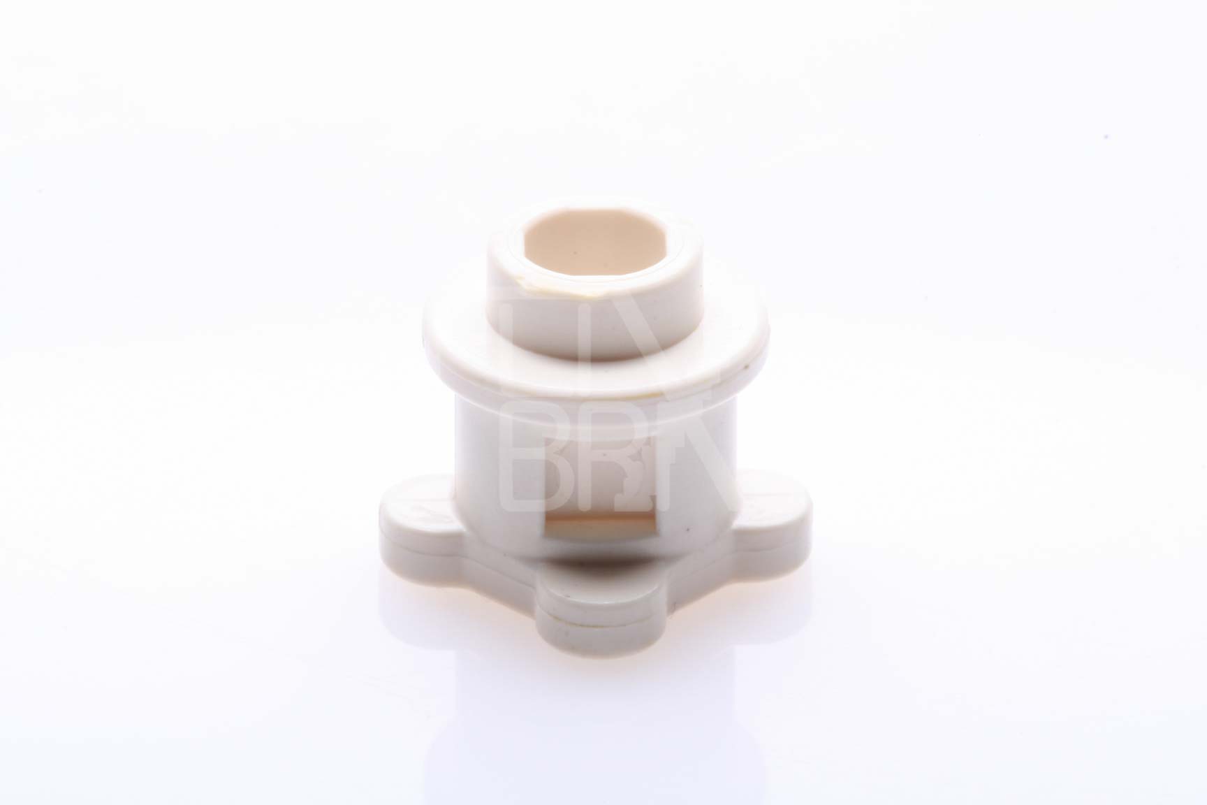 1x1 Blüte Blumenkranz weiß