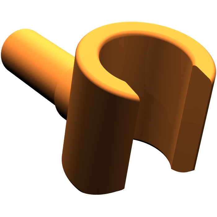 Minifigur Hand dunkelhautfarbend