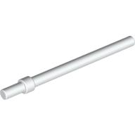 6L Stange / Bar mit Stopring weiss