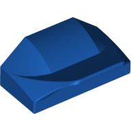 1x2x2/3 Platte mit Bogen und Flügel lila-blau