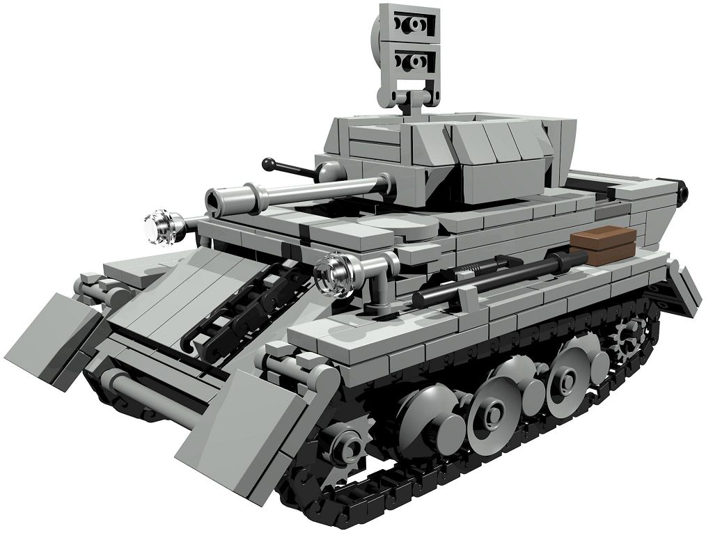Bauanleitung für Panzer II Luchs 