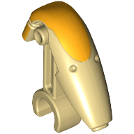 Minifigur Kopf Battle Droid Star Wars Mechaniker  beige