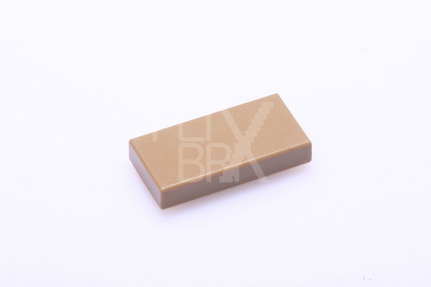 1x2 Fliese dunkelbeige