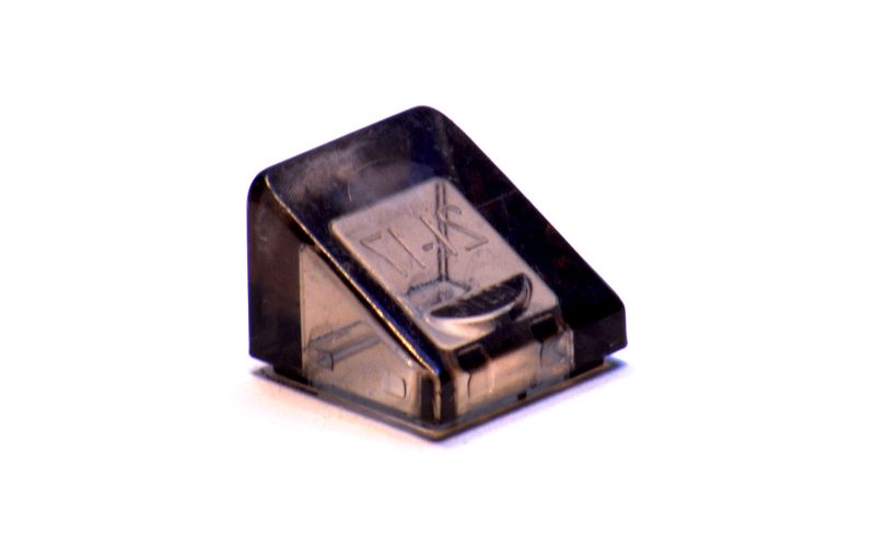 1x1 Dachstein 30° transparent-schwarz