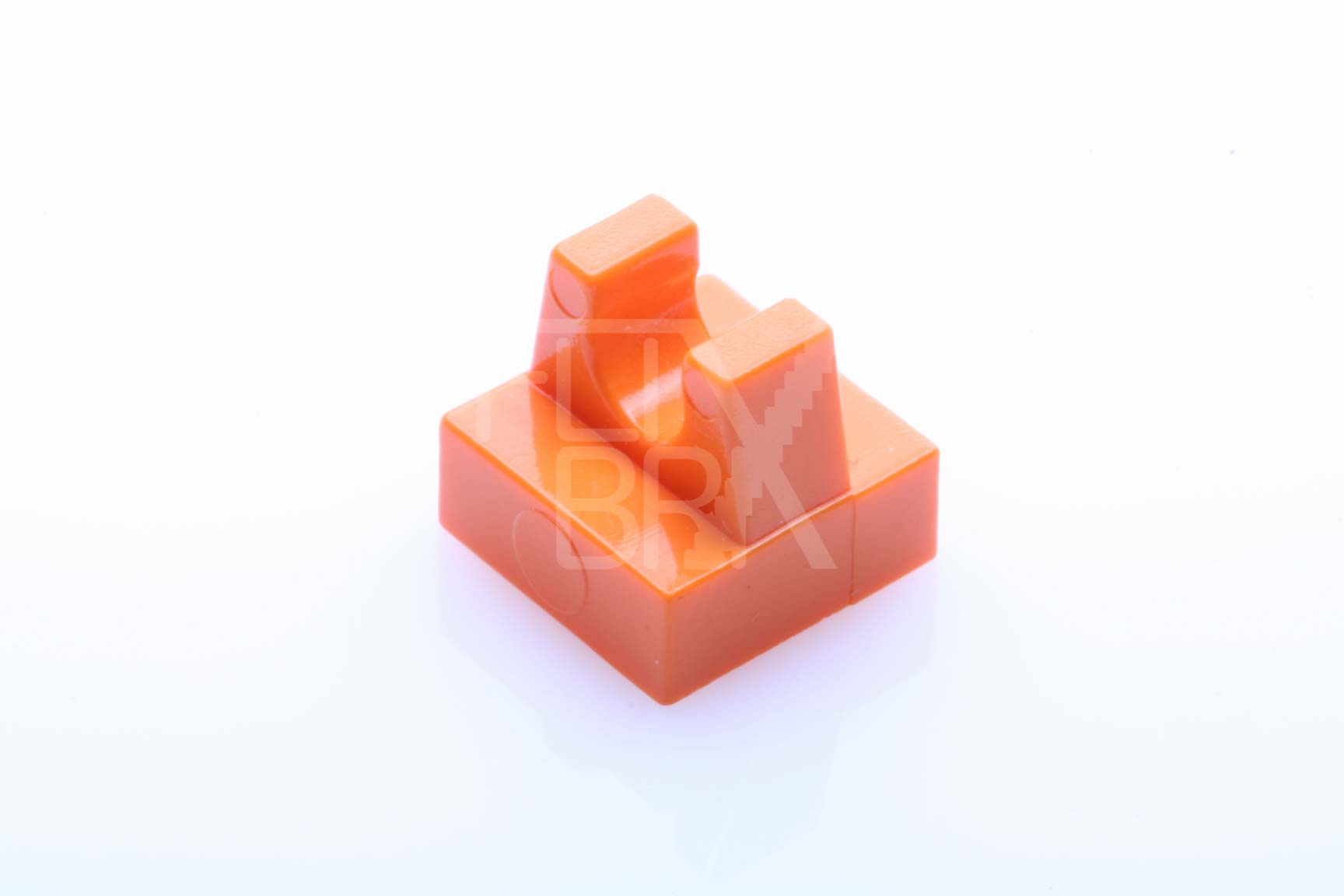 1x1 Fliese modifiziert mit Clip orange