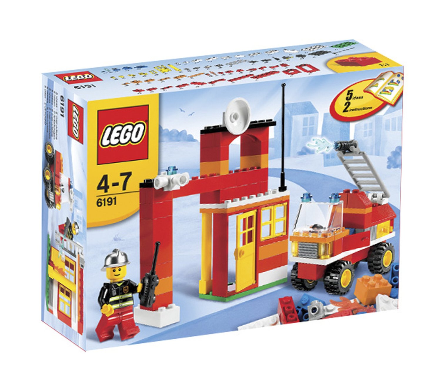 LEGO® Basis Set 6191 Bausteine Feuerwehr
