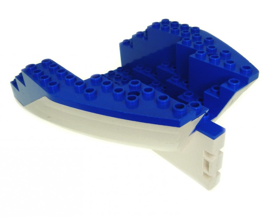 14x12x5 Boot Heck / Hinterteil weiss