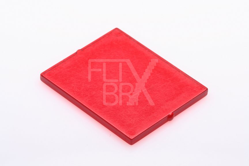 1x4x3 Glas für Fenster / Fensterglas transparent-rot