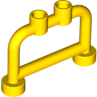 1x4x2 Zaun / Absperrung gelb