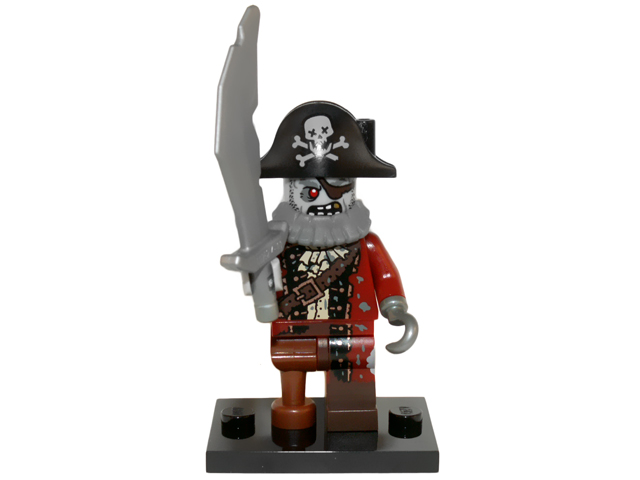 LEGO® Minifigur aus Serie 14 Zombie Pirate 