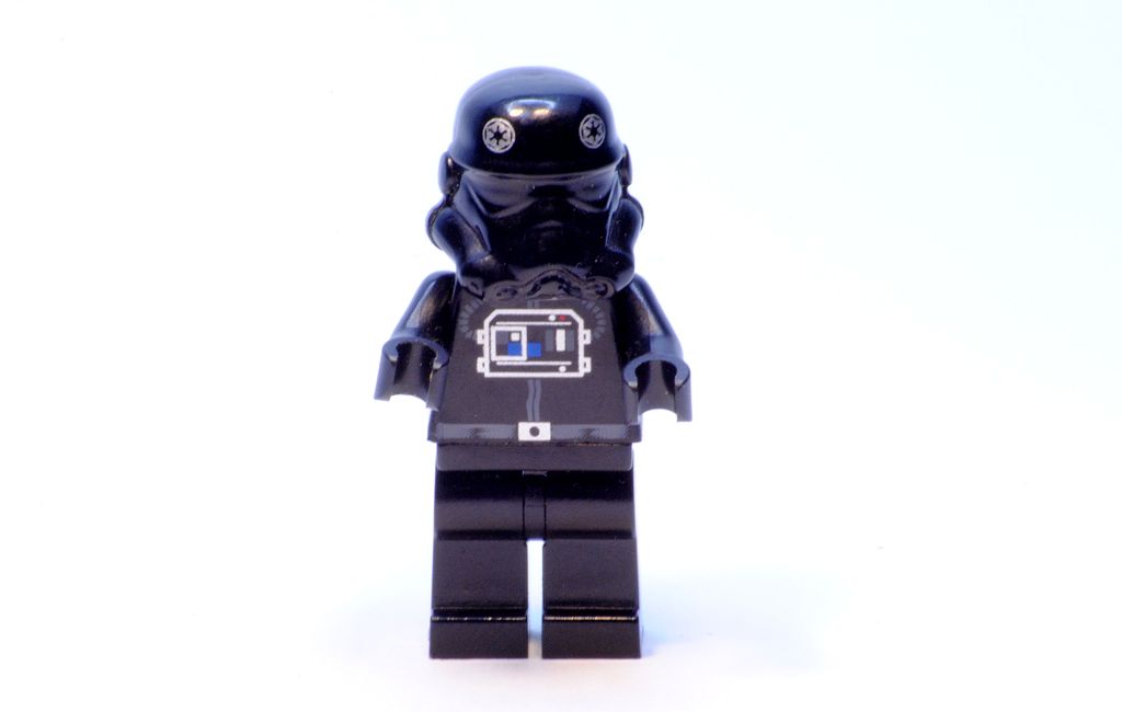  LEGO® Star Wars Minifigur - Tie Fighter Pilot rotbrauner Kopf(2004) 