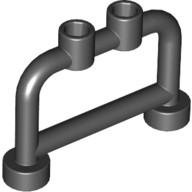 1x4x2 Zaun / Absperrung schwarz