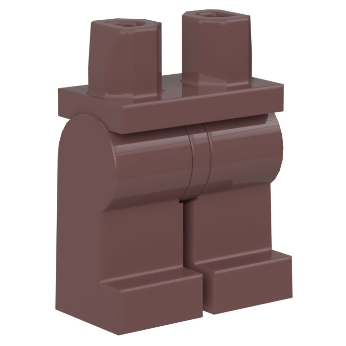 Minifigur Hüfte und Beine  sandrot