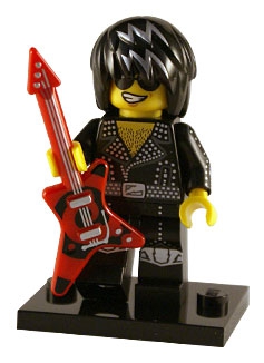 LEGO® Minifigur aus Serie 12 Rock Star 