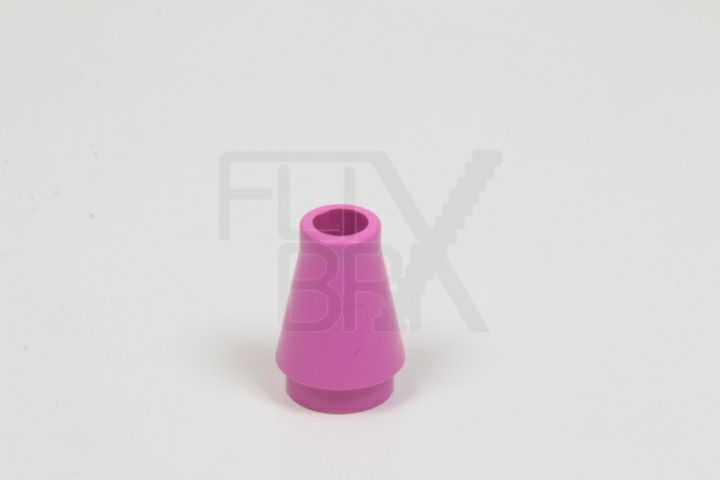 1x1 Kegel ohne Rand/Nut rosa