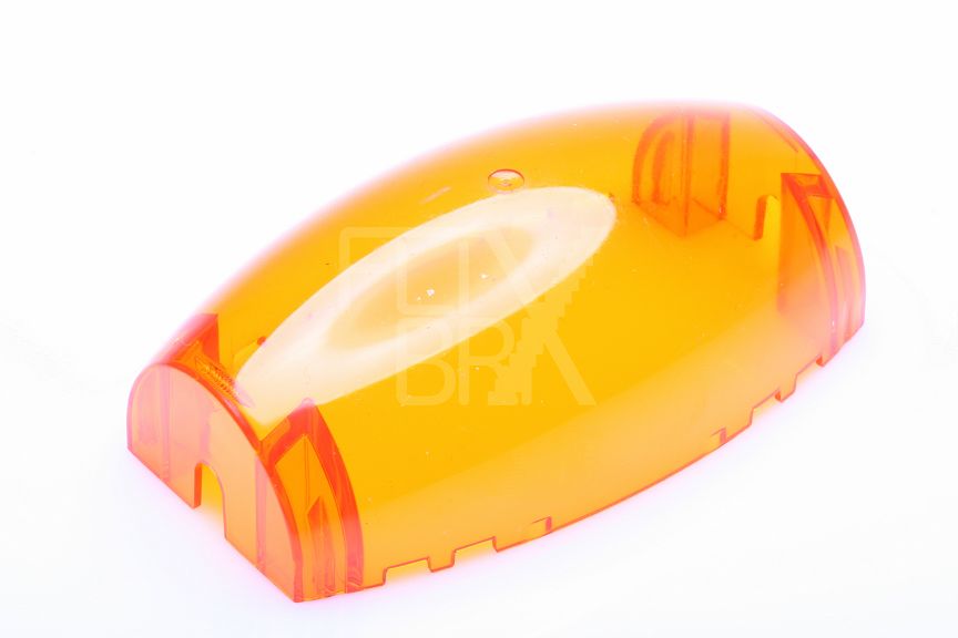 10x6x3 Windschutzscheibe / Cockpit transparent-orange