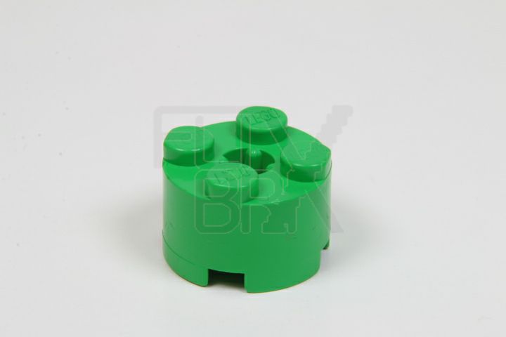 2x2 Rundstein medium-grün