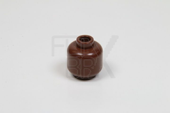 Minifigur Kopf altbraun