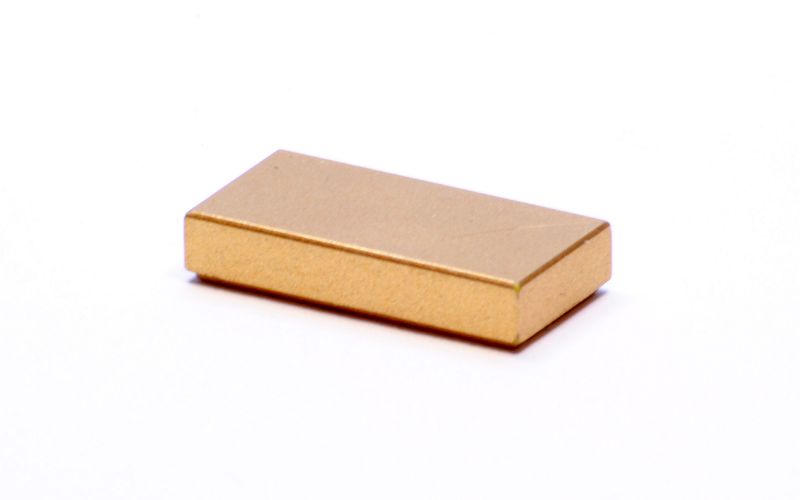 1x2 Fliese pearl-gold