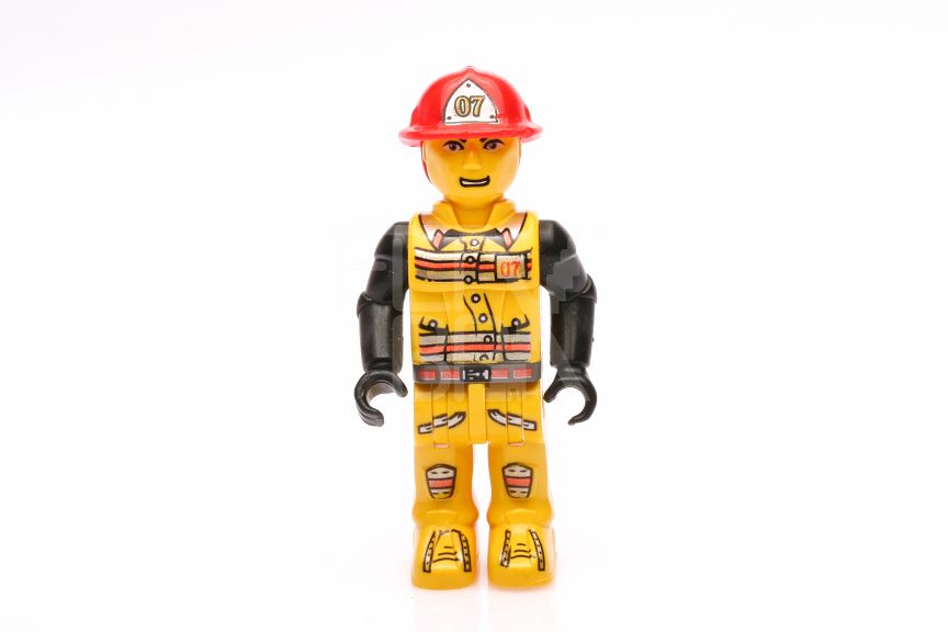 Feuerwehrmann mit Hut 