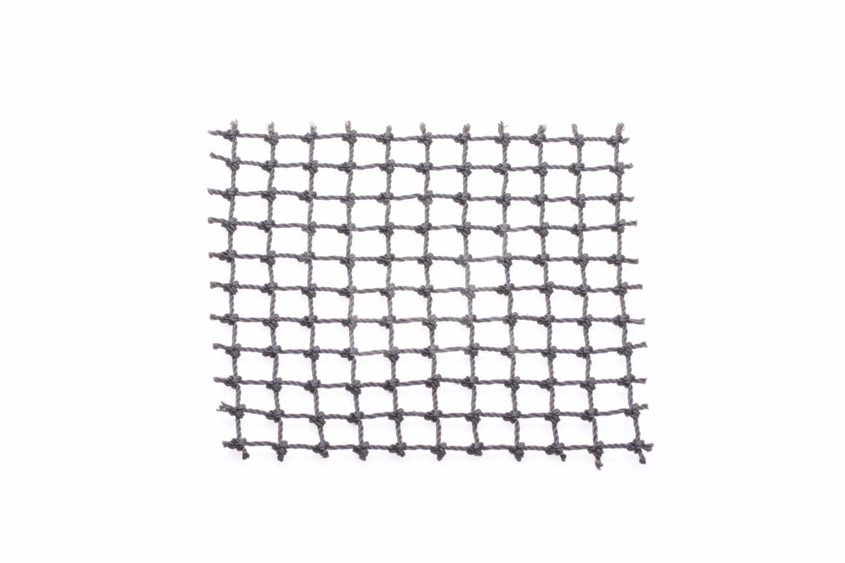 10x10 Netz mit Knoten schwarz