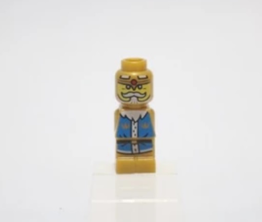 Micro / Mikro Figur / Baby Heroica Sage König pearl-gold