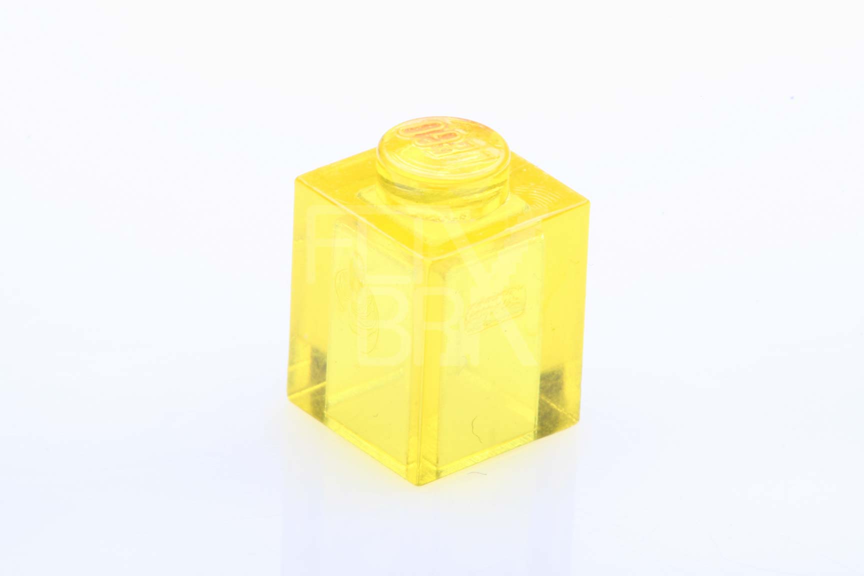 1x1 Stein  transparent-gelb