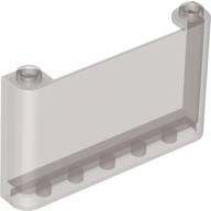 1x6x3 Windschutzscheibe / Fensterfront transparent-schwarz