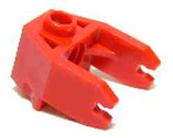 Magnet-Halter 2x3 mit Pinloch rot