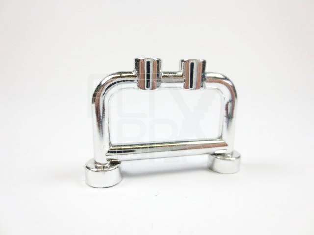 1x4x2 Zaun / Absperrung chrom-silber