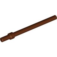 6L Stange / Bar mit Stopring neubraun