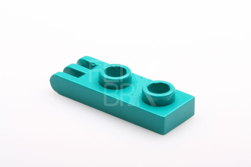 Scharnier Platte 1x2 3 Finger türkis