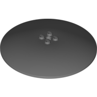 10x10 Satschüssel rund  neudunkelgrau