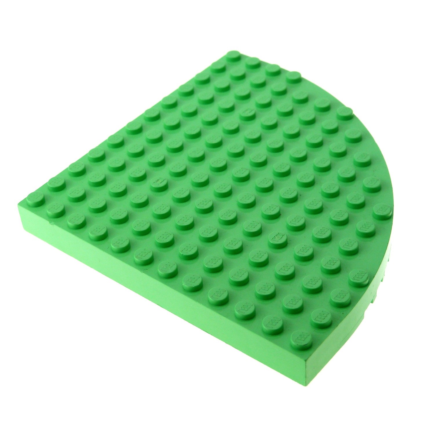 12x12 Eckstein / Eckplatte mit Bogen mintgrün