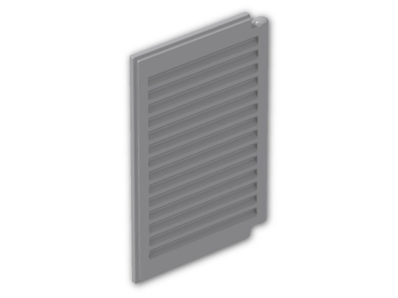 1x2x3 Fensterflügel / Shutter  althellgrau
