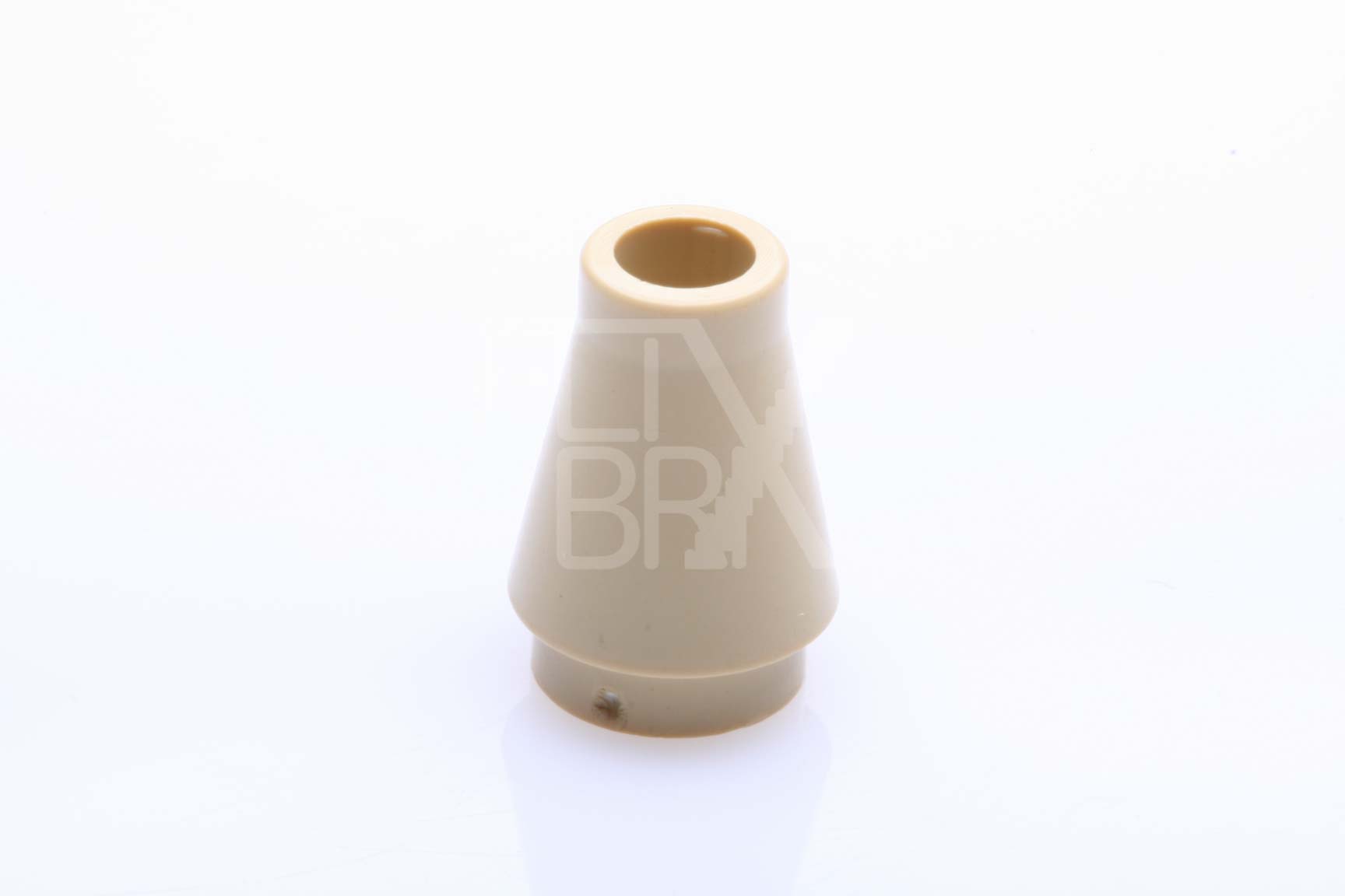1x1 Kegel ohne Rand/Nut beige
