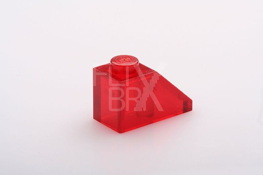 1x2 Dachstein Klein transparent-rot
