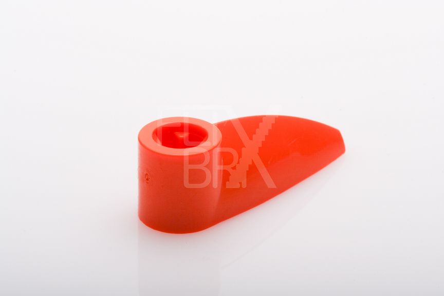 1x3 Bionicle Keil mit Achsenloch orange