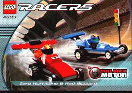 LEGO® Drome Racers Set 4593 Zero Hurricane and Red Blizzard 