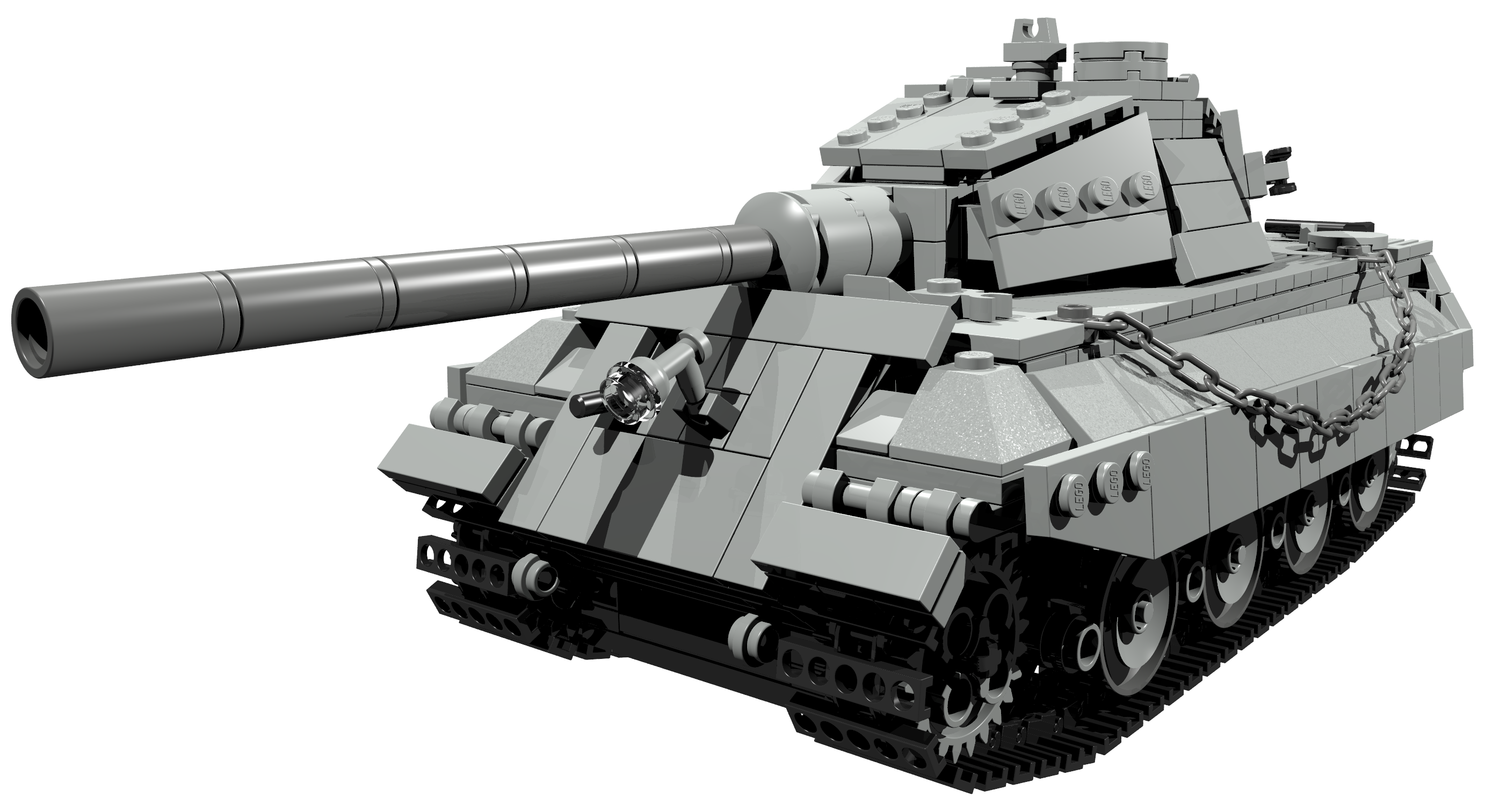 Bauanleitung für Königstiger Panzer (WW2) 