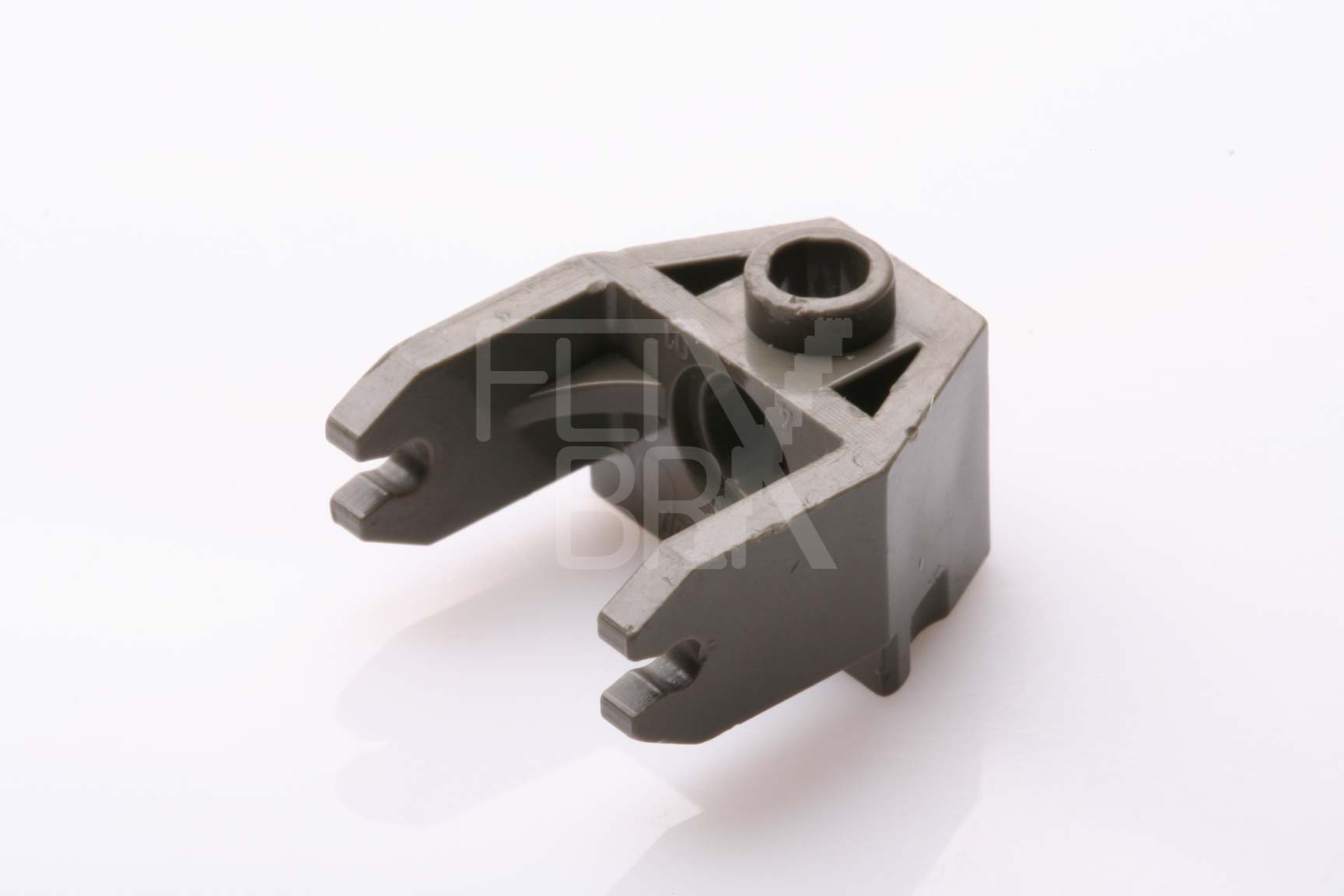 Magnet-Halter 2x3 mit Pinloch altdunkelgrau