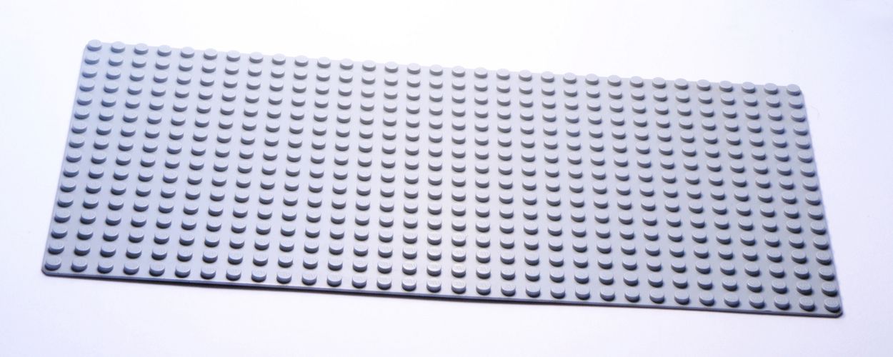 16x32 Grundplatte althellgrau