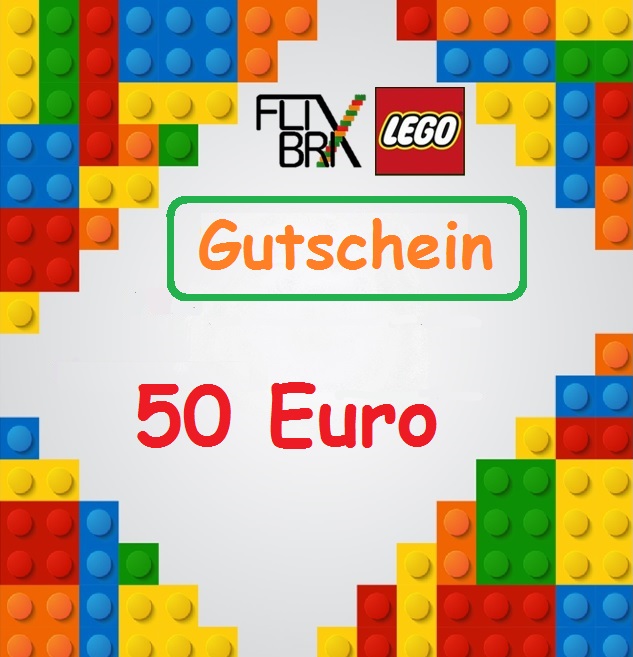 Gutschein für LEGO-Artikel im Wert von 50 Euro