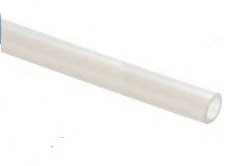 Pneumatikschlauch / Polyethylen-Schlauch 4 x 2 mm für Technik-Modelle transparent-weiss