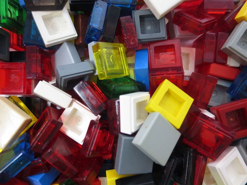 200 LEGO® Fliesen 1x1 in einer tollen Mischung  