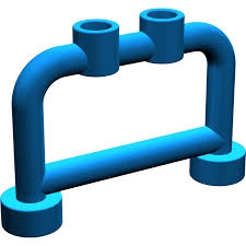 1x4x2 Zaun / Absperrung blau