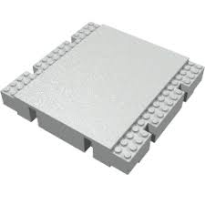 16x16x2 Plattform / Base althellgrau