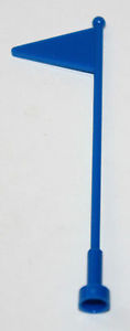 1x3x8 Antenne mit Flagge blau