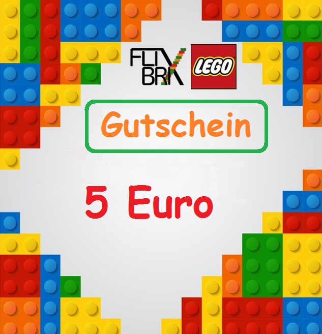 Gutschein für LEGO-Artikel im Wert von 5 Euro