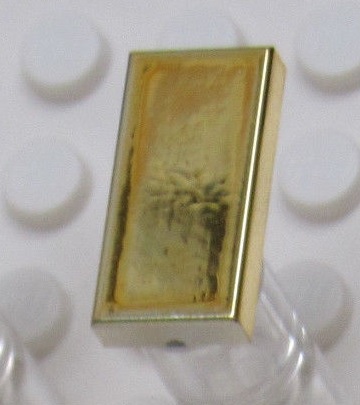 1x2 Fliese chrom-gold